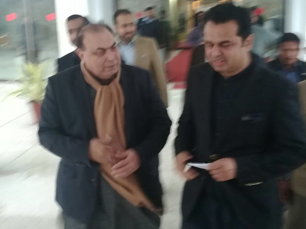 JAVED AKHTAR, BUTT, EX-PRESIDENT, PMLN, FRANCE, MEET, HAMZA SHEHBAZ, CAPT (R) RAJA MUHAMMAD SAFDAR, CHAUDHRY NISAR ALI KHAN