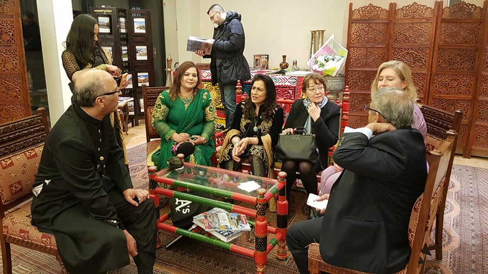 PAKISTAN DAY, AT, PARIS, PAKISTANI, AMBASSADOR, MOEEN U HAQ, ARRANGED, DINNER, IN, HOTEL