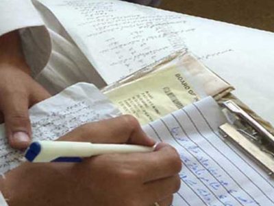 Police officers were involved in copying in Sindh Matric examinations