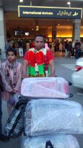 RE-KNOWN, PERSON, AND, SOCIAL, WORKER, DR. ATHAR, ALI, RETURNED, AFTER, PERFORMING, UMRAH, ON, AIRPORT, FRIENDS, AND, FATHER, DR. MUBARAK, ALI, RECEIVED, HIM