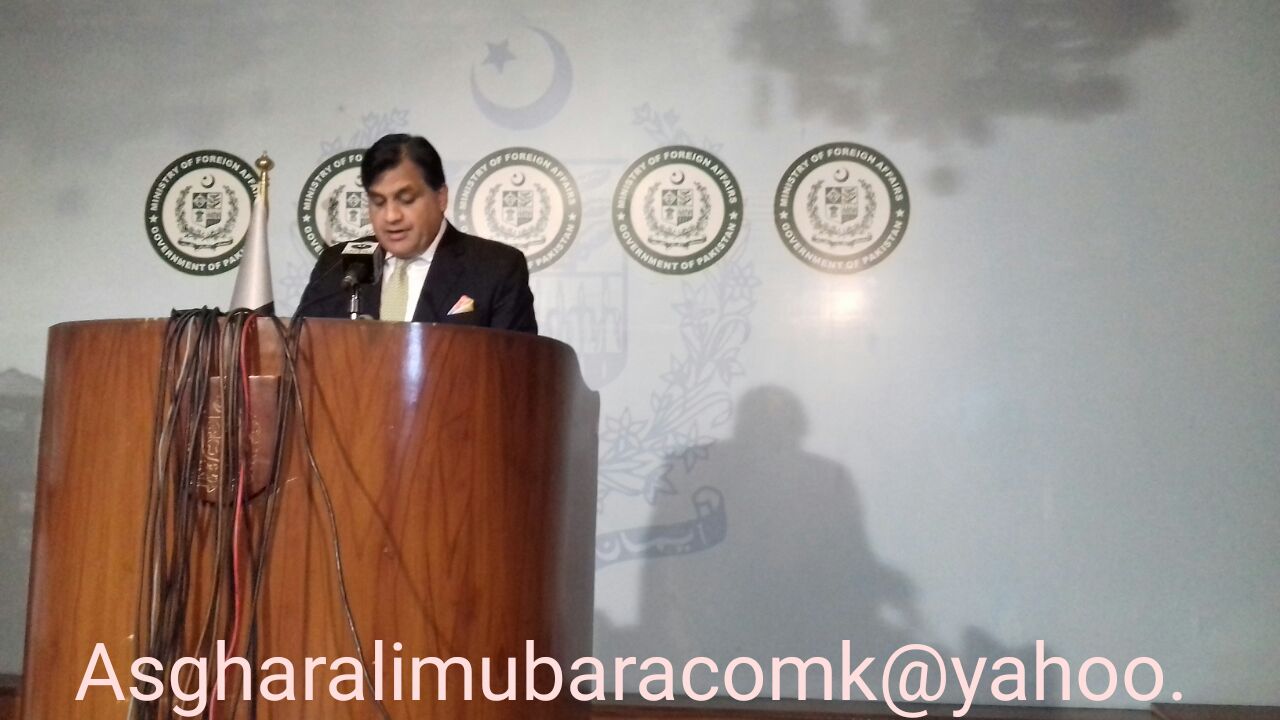 PAKISTAN, WIPED OUT, TERRORISTS, FROM, ALL, AREAS, PAKISTANI, FORCES, CONDUCTED, SUCCESSFUL, OPERATIONS, SAYS, SPOKESPERSON, FOREIGN, OFFICE, PAKISTAN, DR. FAISAL, BY, ASGHAR ALI MUBARAK