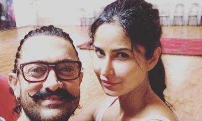 KATRINA, KAIF, CONGRATULATING, AMIR, KHAN, ON, 53RD, BIRTHDAY, IN, VERY, LIGHTER WAY