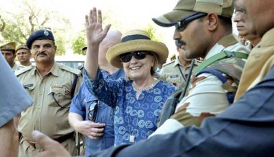 HILLARY CLINTON, GOT, FRACTURED, WRIST, BONE