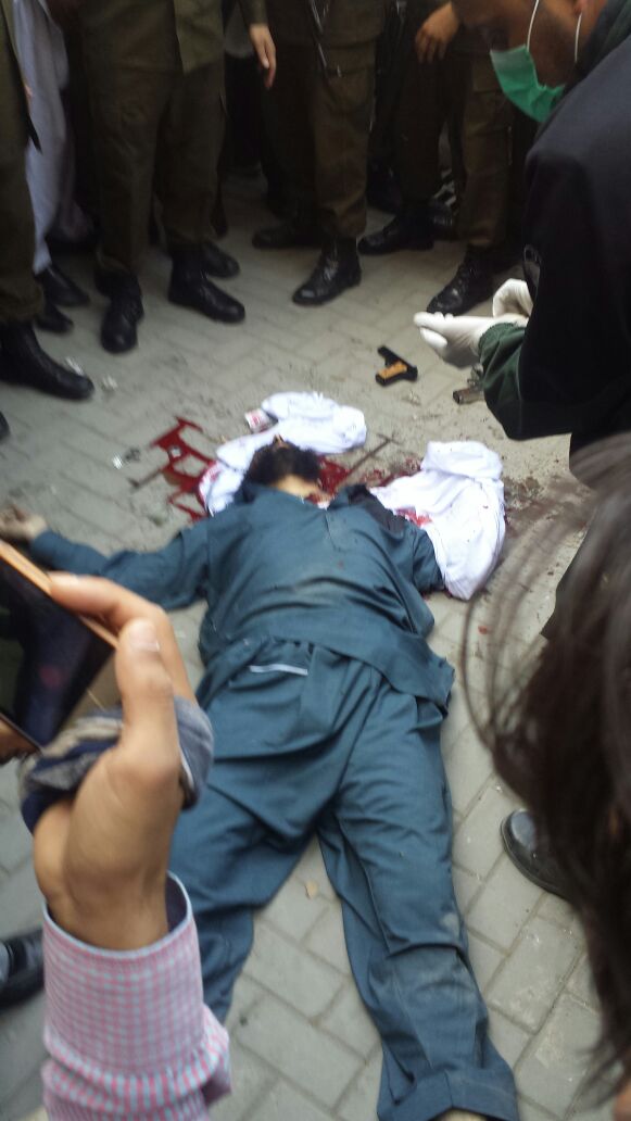 Two people were shot dead from firing in Rawalpindi court
