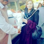 MAYOR, SALU, SYEDA NAZ, ARRIVAL, IN, PAKISTAN, LEADER, OF, SARKAR 5, RAJA AZHAR OF, GAHROO, RECEIVED, AT, AURPORT