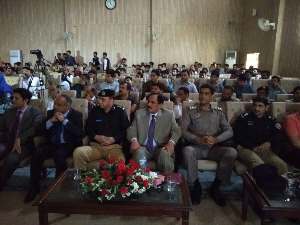 Motorway, police, conducted, road, safety, seminar, at, mirpur, university, students, participated, with, great, concern