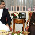Saudi ambassador Nawaf bin Saeed Al- Malki meets with Prime Minister Shahid Khaqan Abbasi, which discuss mutual interest issues