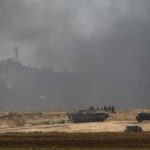 Israeli aircraft bomb attack on Hamas headquarters in Gaza
