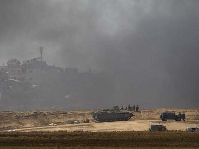 Israeli aircraft bomb attack on Hamas headquarters in Gaza
