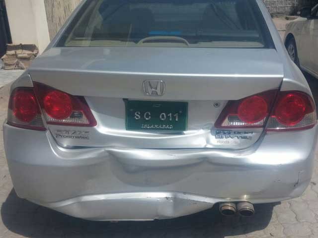 Chief Justice of Pakistan Pakistan's convoy crashes in Mansehra; several vehicles were shifted