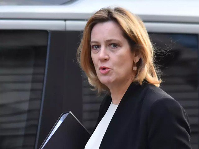 British Interior Minister Amber Rudd resigned