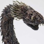 Unique artist to making insects with iron wires