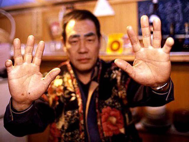 Japanese mafia whose every member cuts his finger himself