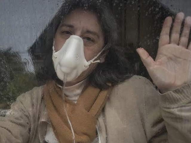 Woman in prison from 13 years in the glass cage