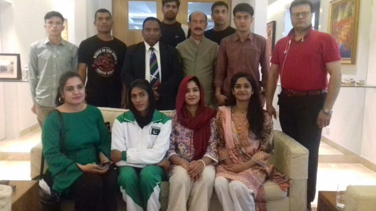 COMMON, WEALTH, GAMES, PAKISTANI, ATHLETE, DELEGATION, DEPART, FOR, COMMON, WEALTH, GAMES, GOLD COAST, AUSTRALIA, REPORT, ASGHAR ALI MUBARAK
