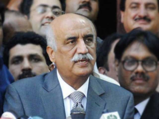 I can be able to announce the names of Muttahida Qaumi Movement's Prime Minister, Khursheed Shah