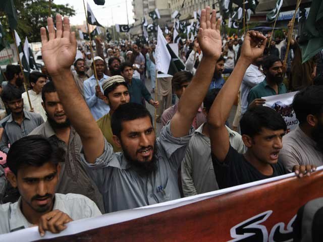 Today, the unity of Kashmir is being celebrated throughout the country