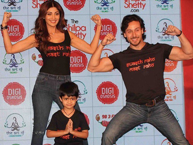 Shilpa Shetty son's dance on Tiger Shroff song, video viral