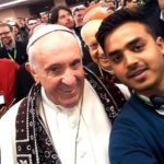Viral Image on social media of Pope Francis in Sindhi ajrak