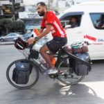 Egyptian cyclists left Cairo to Russia for the Football world cup