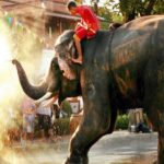 Annual Water Festival in Thailand started