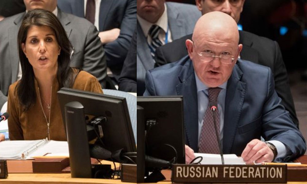 Attack on Syria, Russia's threatens to USA