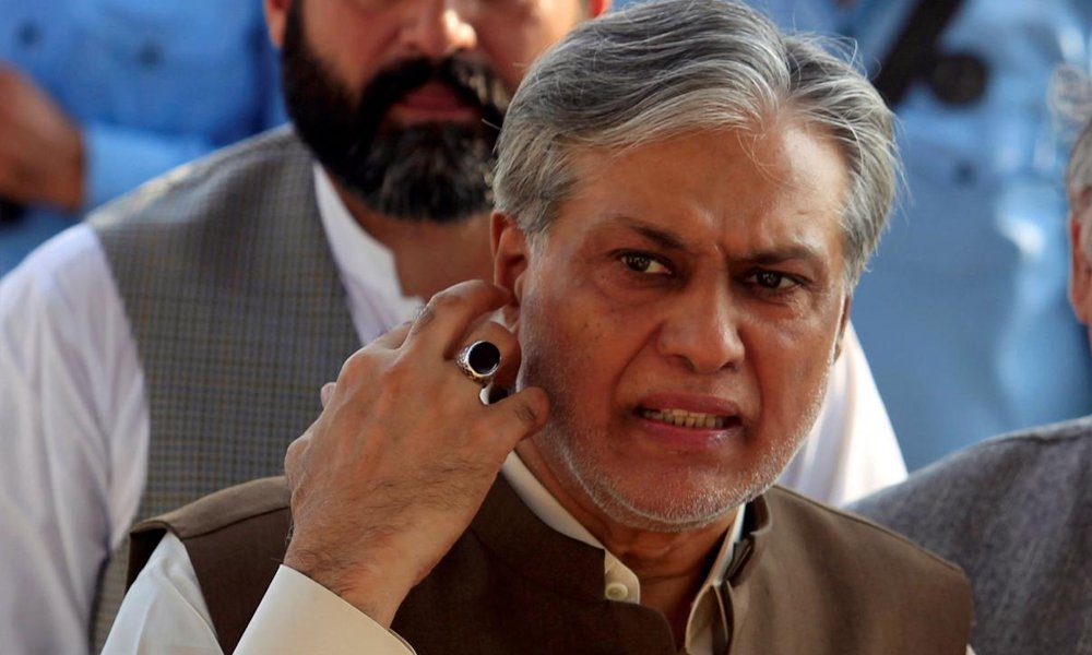 Exit reference action against Ishaq Dar