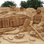 Exhibition of soil statues in Portugal