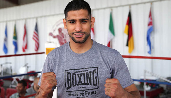 Boxer Amir Khan won the name of the Pakistani people