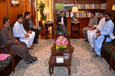 Meet Sindh Governor of Colleges and journalists