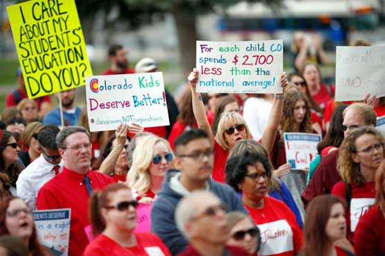 Colorado: Government schools teachers strike