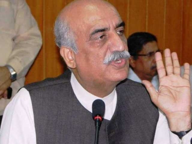 Chief Justice should not talk about Khursheed Shah