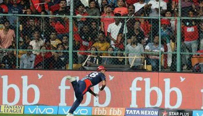 Kohli was also stuck on the amazing catch