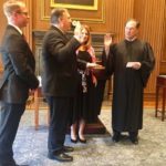 Mike Pompio took oath of US Foreign Minister's position