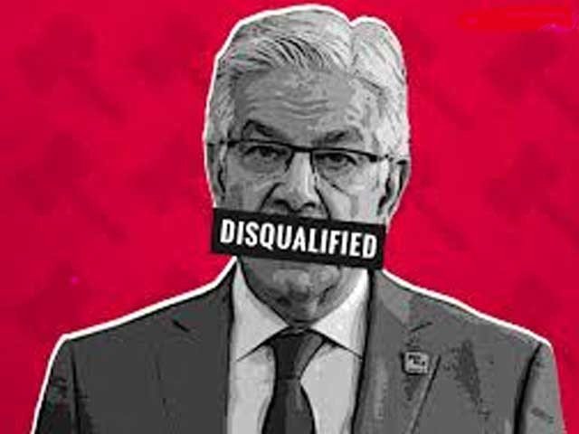 Congratulations to Sahib Bahadur on Khawaja Asif's disqulification
