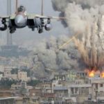 The missiles attack on Syria's military base, many people were killed and injured