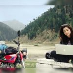 The first song of the movie "Motorcycle Girl" "Urh challay" was released