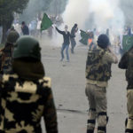 The Indian Army continues to brutalism in Kashmir, full strike today on the martyrdom of 20 youths
