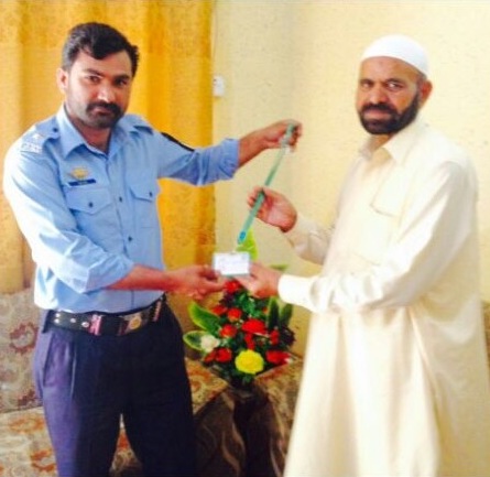 Famous social personality Haji Asghar Haideri selected Sihala Police Station reconciliation committee member