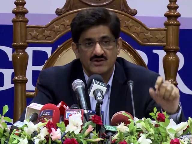 Giving 55 percent less water to Sindh from the federation, Murad Ali Shah