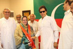 New political campaign against MPA Nadia aziz who joined PTI
