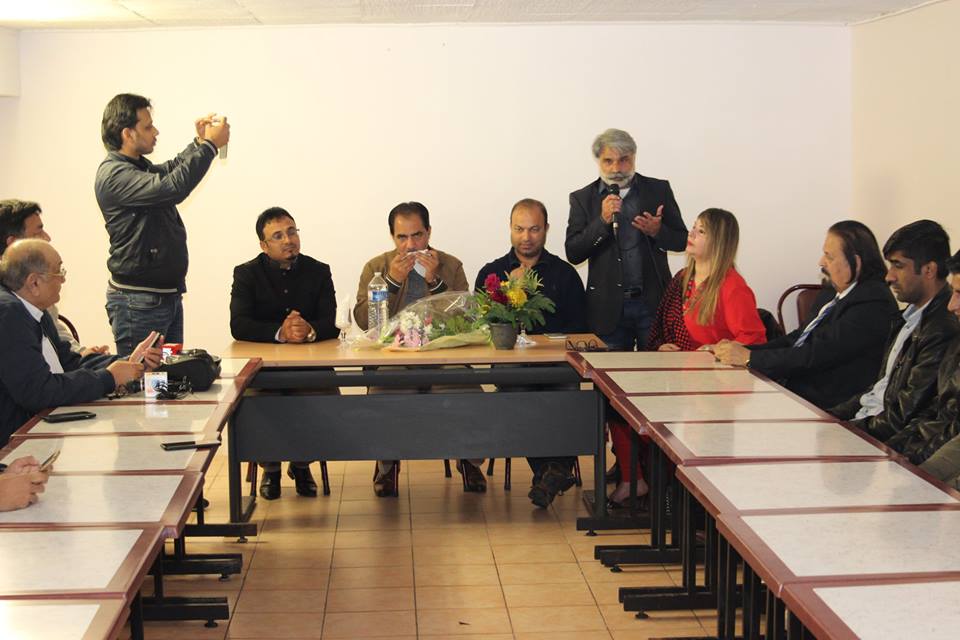 ch. asif chaudhry, organized, labor, day, event, at, Lahore, restaurant, 