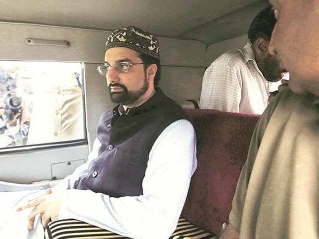 Mirwaiz Umar Farooq house arrest on the announcement of protests in occupied Kashmir