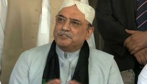 Where will President Asif Ali Zardari contest in elections?