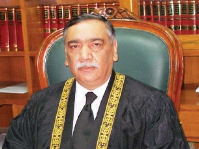 Justice Asif Saeed Khosa took oath of acting Chief Justice of the Supreme Court