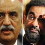 Shahid Khaqan Abbasi and Khursheed Shah Sarwaran could not agree on the name of Prime Minister