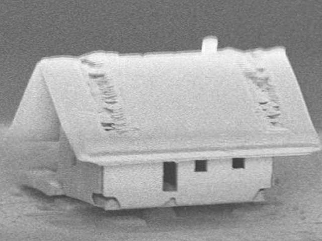 Thin like human hair too, ready the world's smallest home