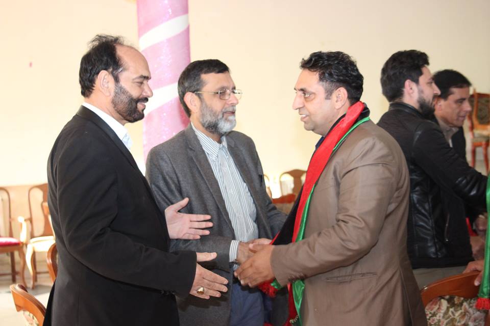 Haji, muzzamal, hussain, organized, an , dinner, in, honor, of  chaudhry, muhammad, razzaq, dhal, newly, elected, PRESIDENT, PPP, FRANCE