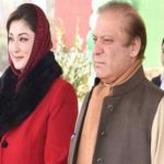 Nawaz Sharif and his wife