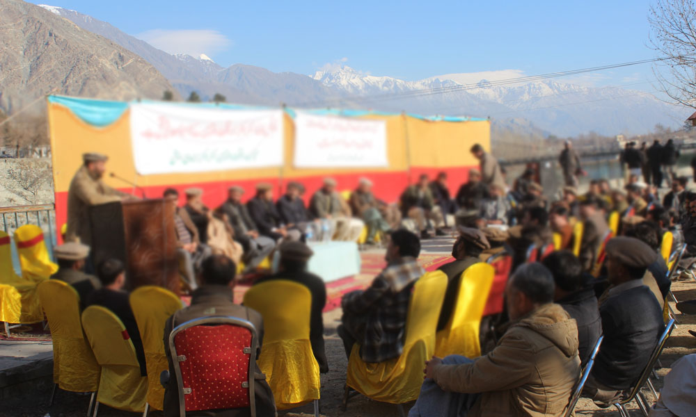 Announces protest movement against Gilgit-Baltistan order 2018